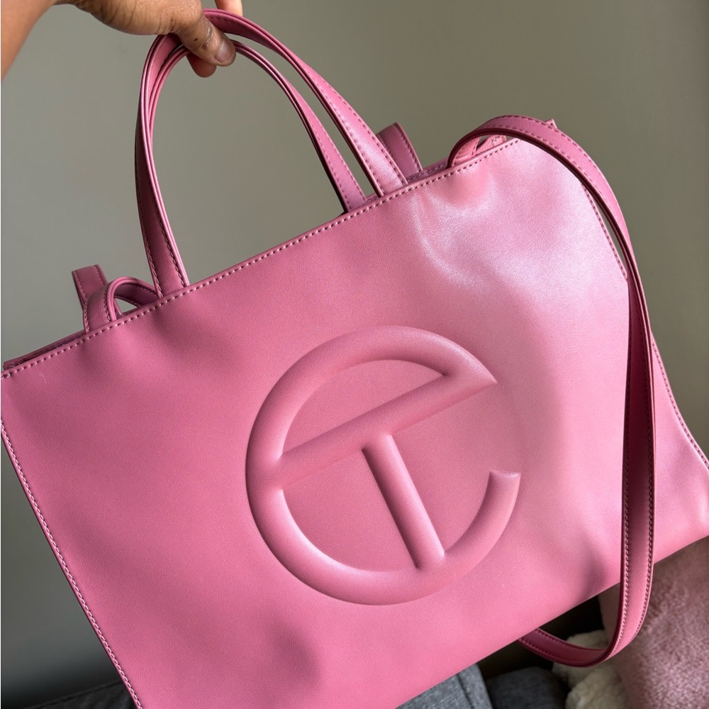 Authentic Medium Pink (Roast Beef) Telfar Bag